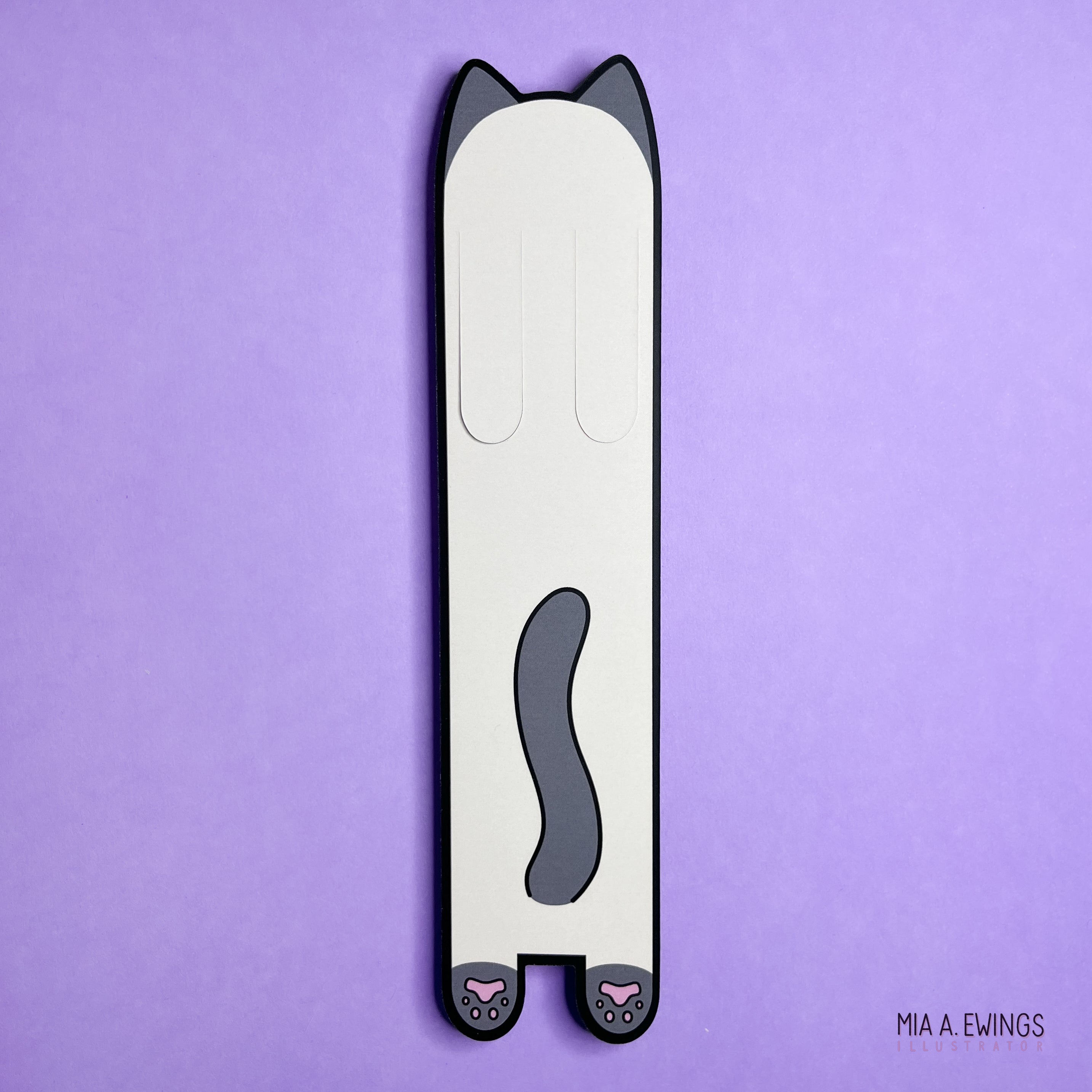 Siamese kitty bookmark