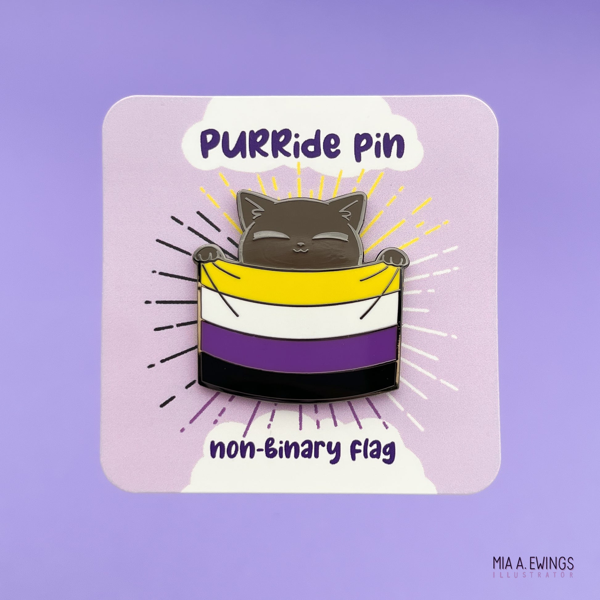 Non-binary Purride Pin