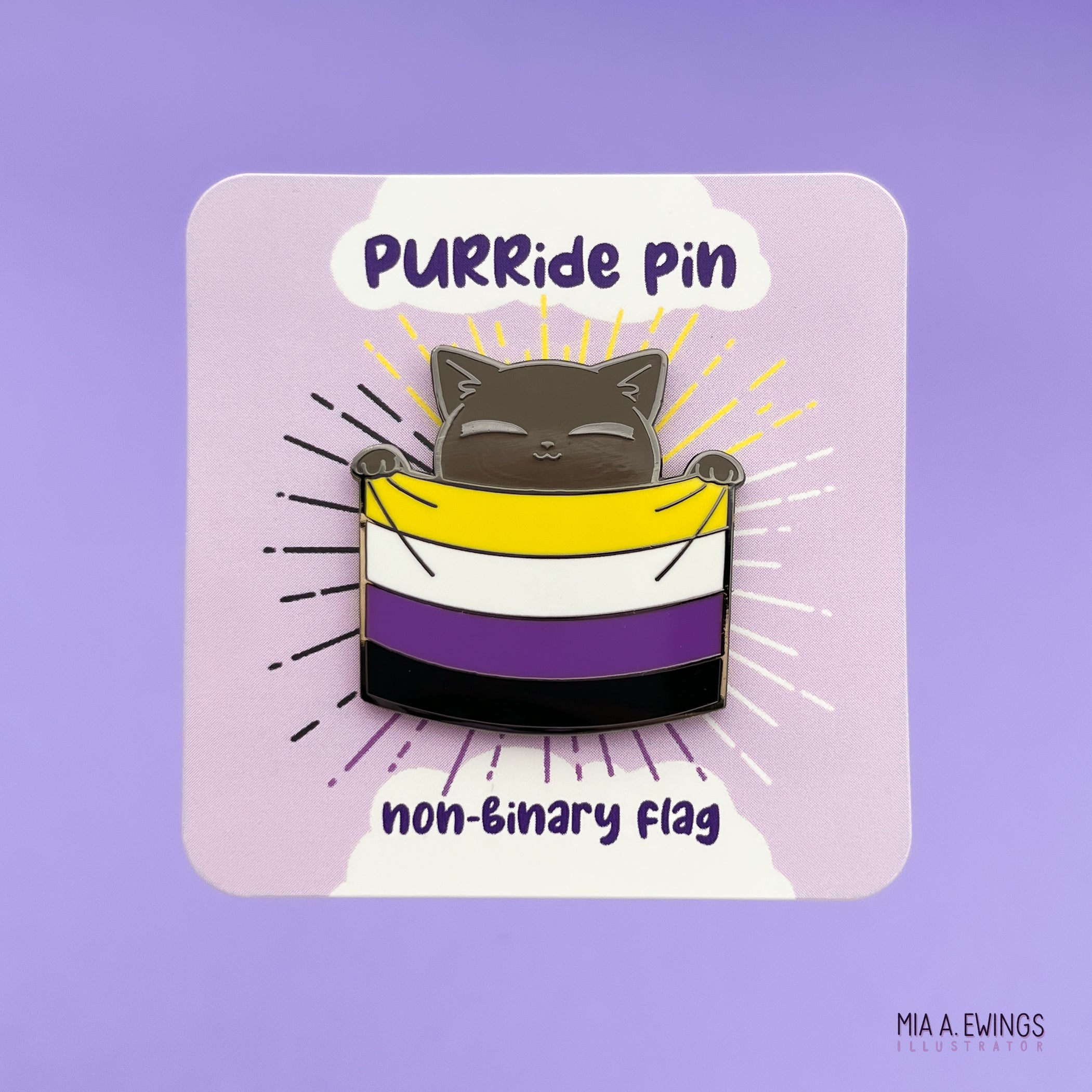 Non-binary Purride Pin
