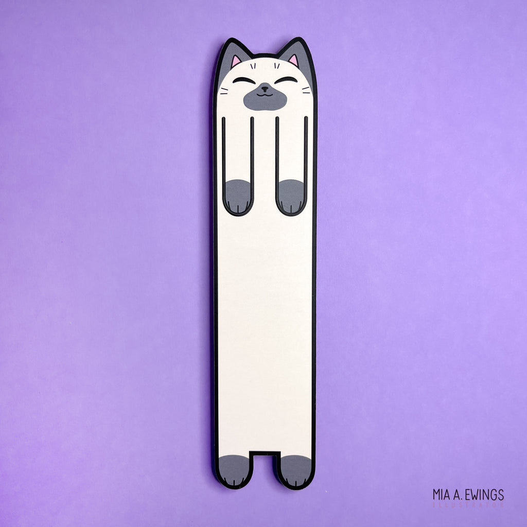 Siamese kitty bookmark
