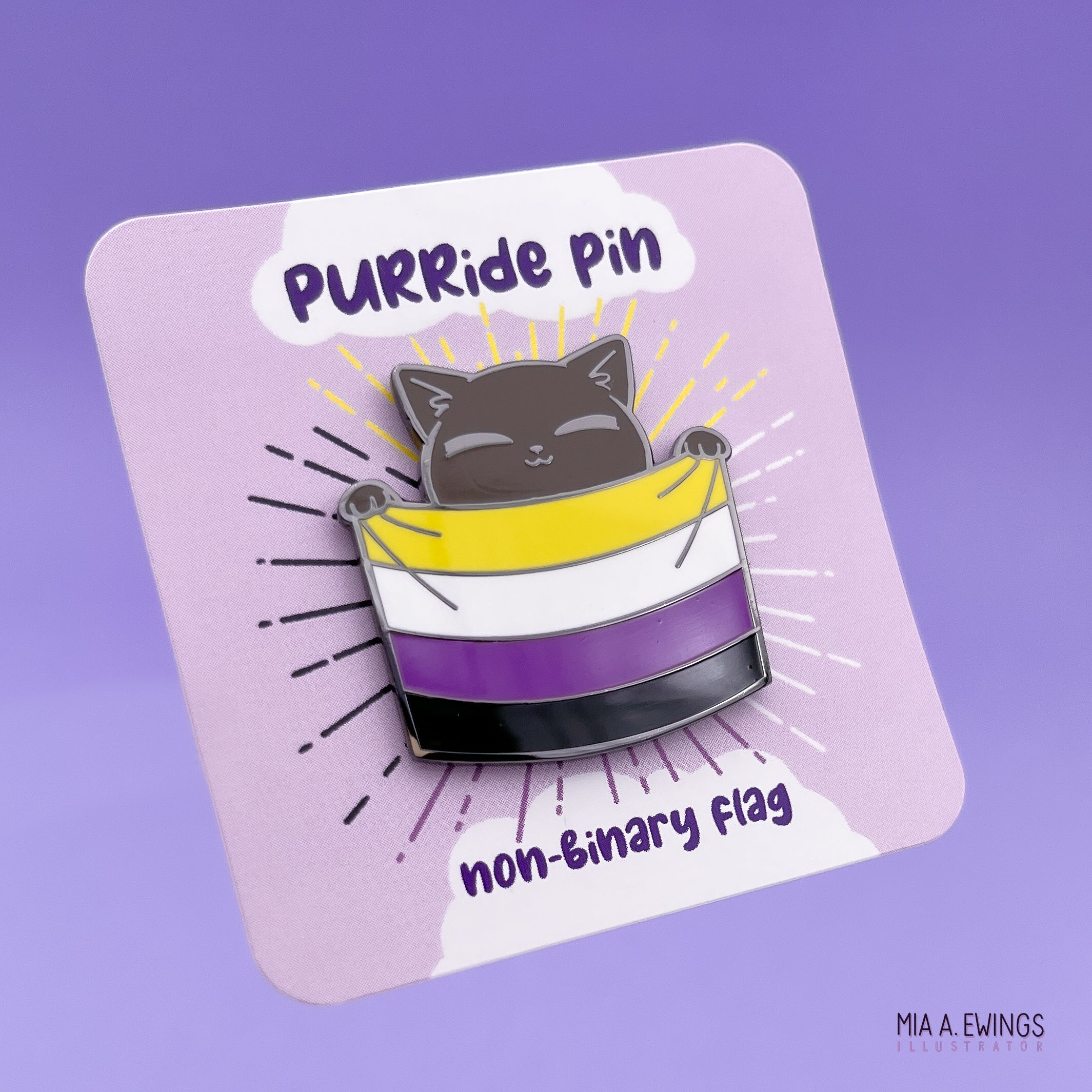Non-binary Purride Pin