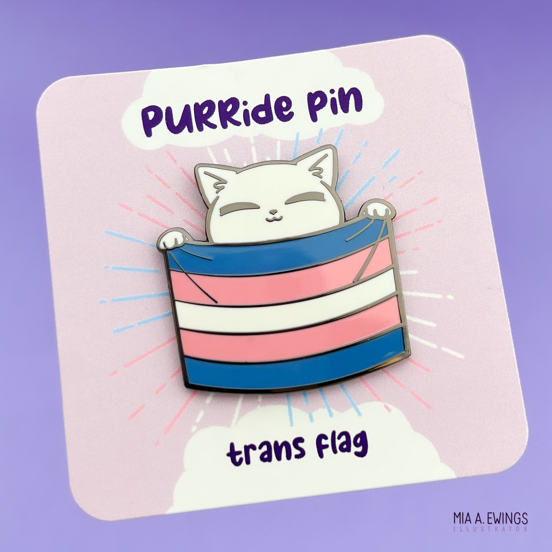 Trans Purride Pin