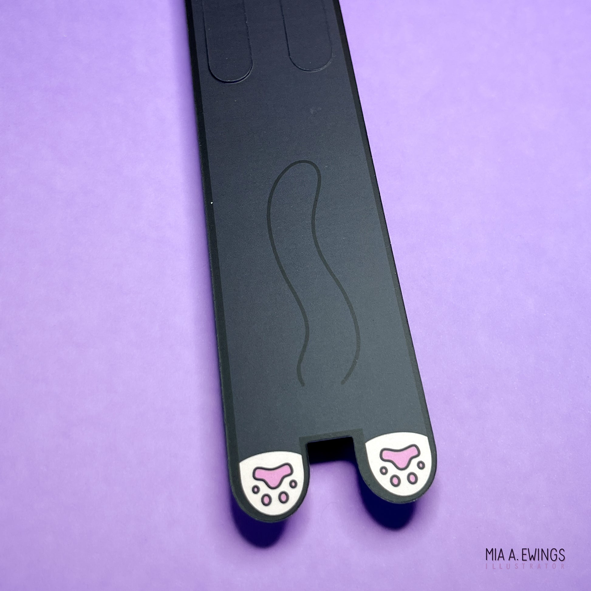Tuxedo kitty bookmark