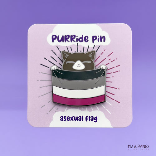 Asexual Purride Pin