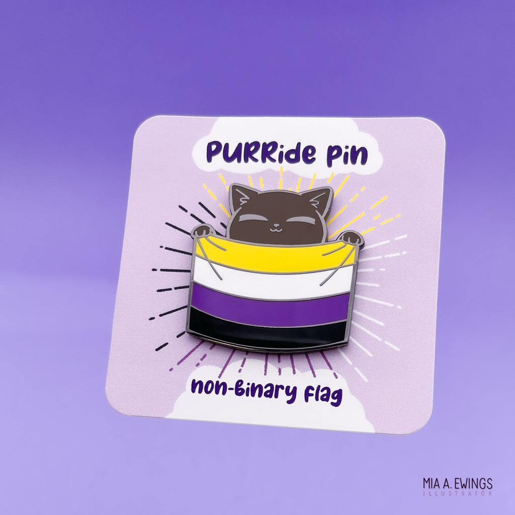 Ikke-binær Purride Pin