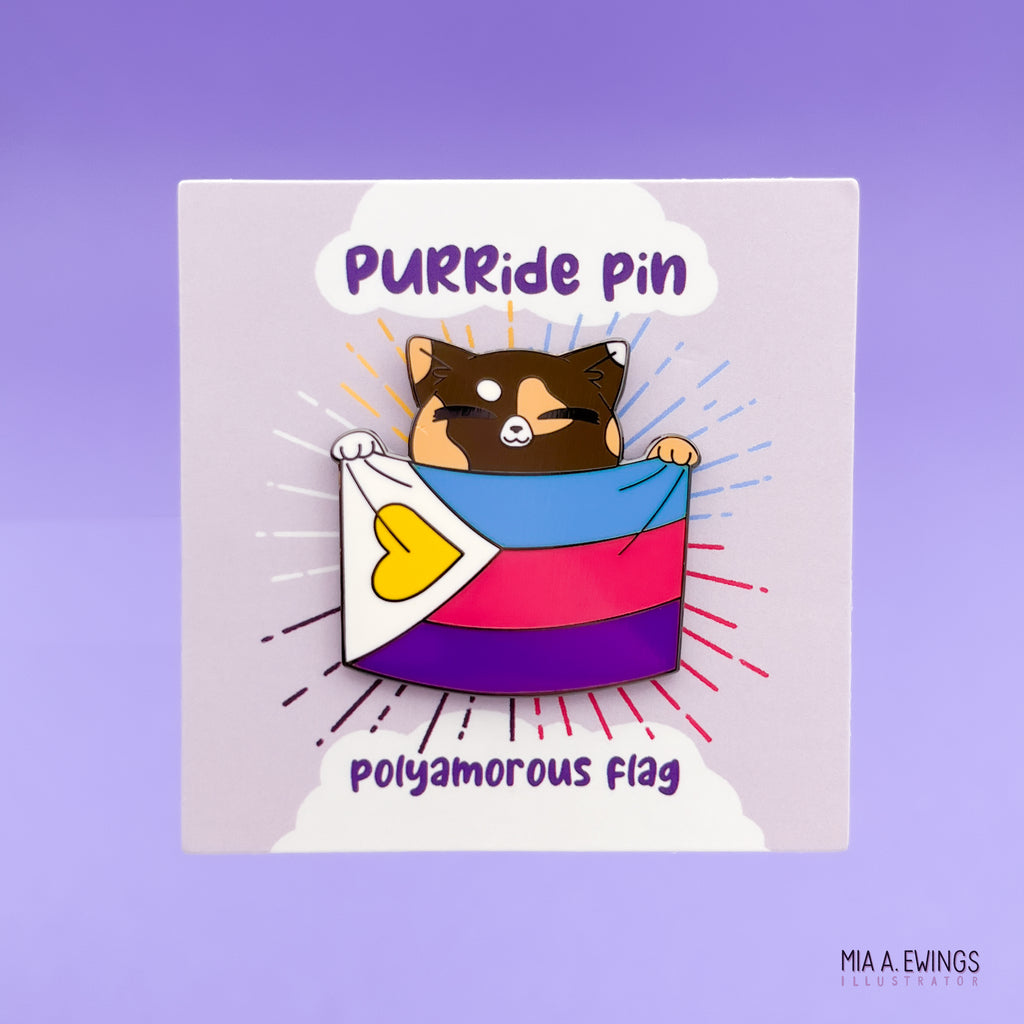 Polyamorøs PURRide-nål