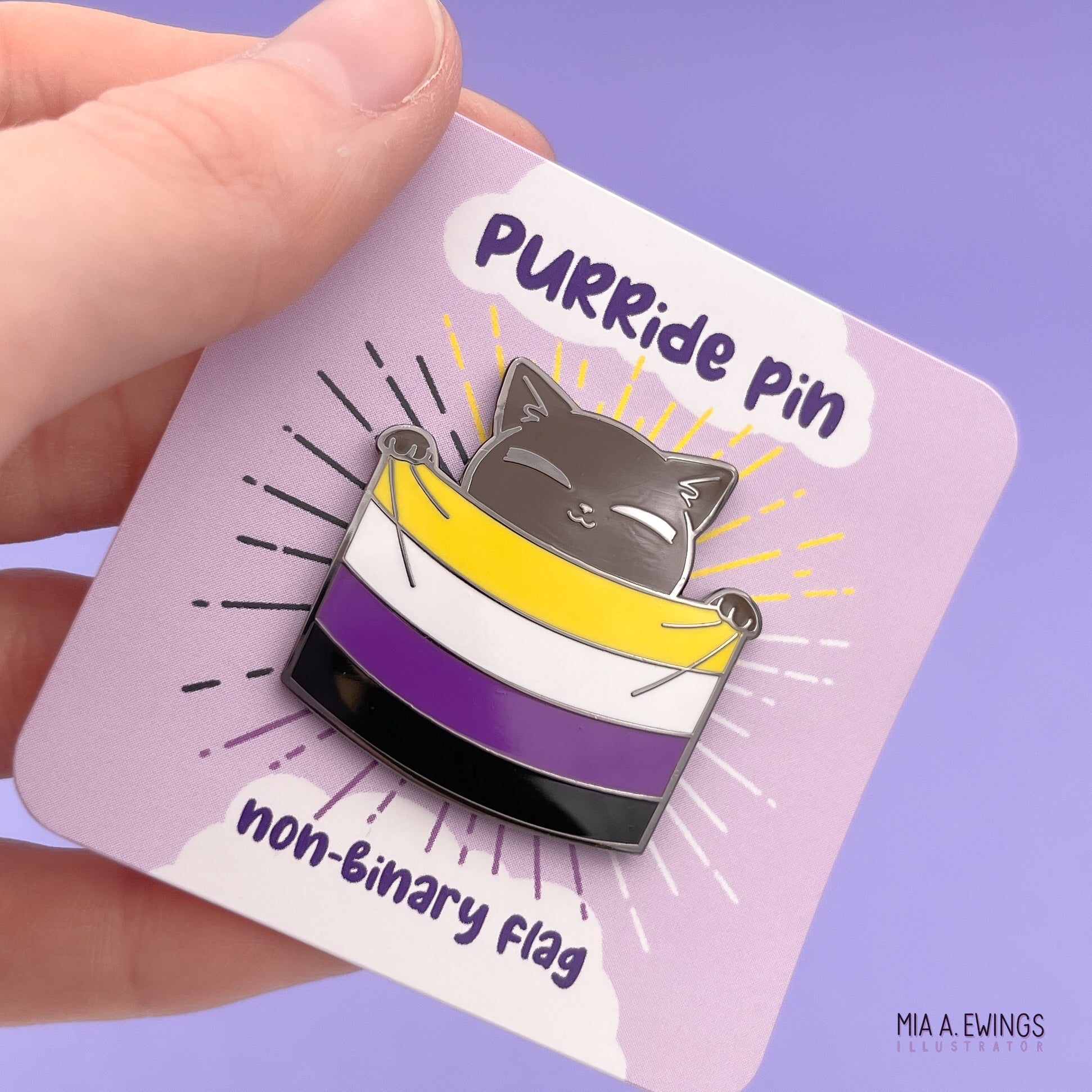 Non-binary Purride Pin