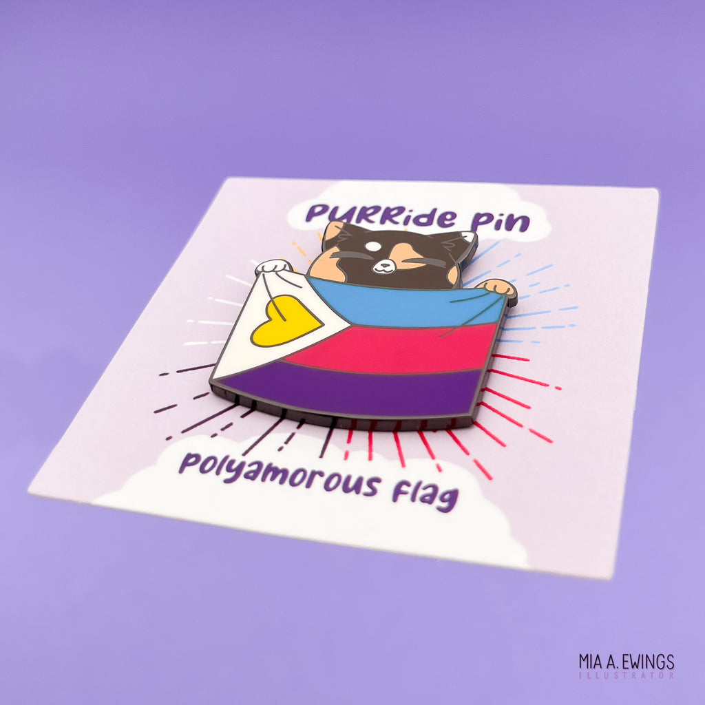 Polyamorøs PURRide-nål