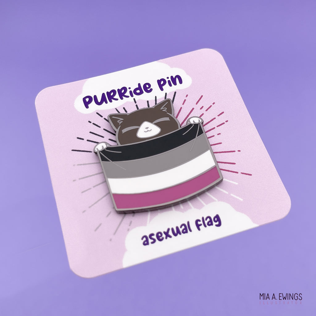 Asexual Purride Pin