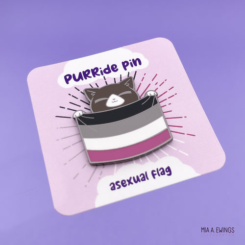 Asexual Purride Pin
