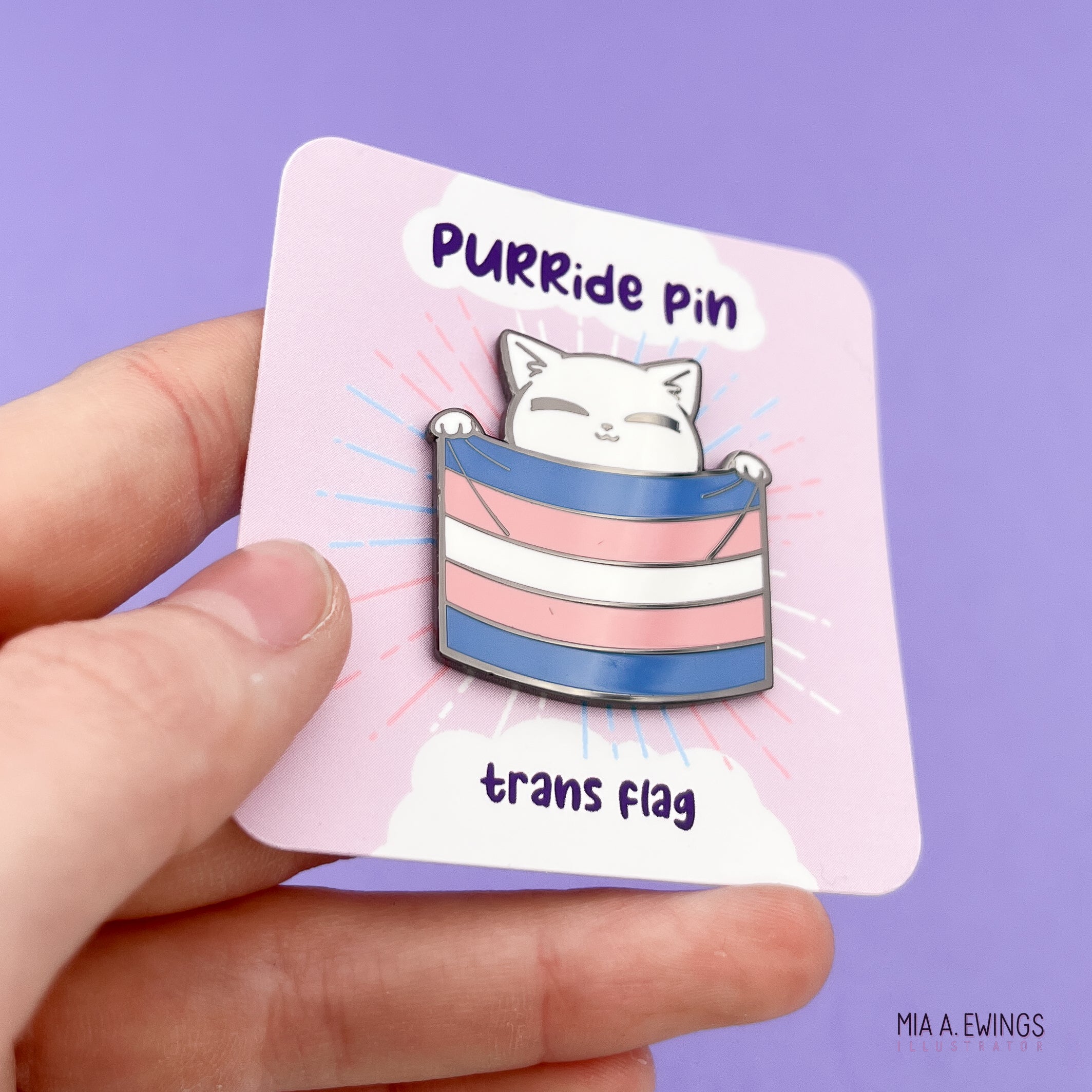 Trans Purride Pin