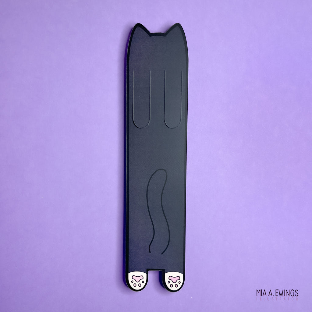 Tuxedo kitty bookmark