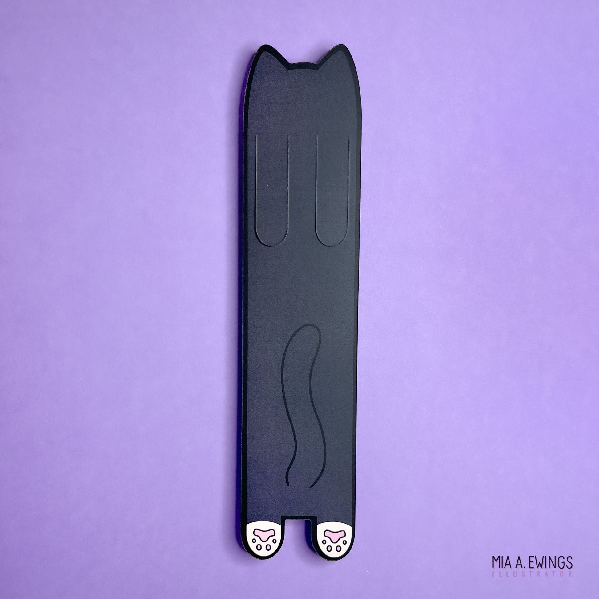 Tuxedo kitty bookmark