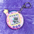 Raccoon shaker keychain
