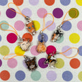 Silly Kitty phone charms/mini keychains