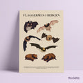 Flaggermus i Bergen Print